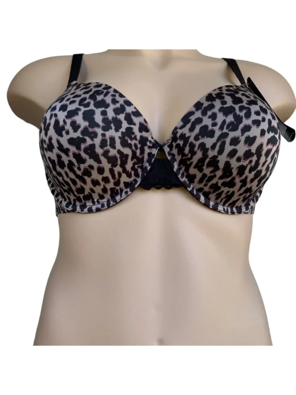Maidenform 36C T-Shirt Bra SmartZone Cups & Convertible Straps Leopard Print - Picture 6 of 16